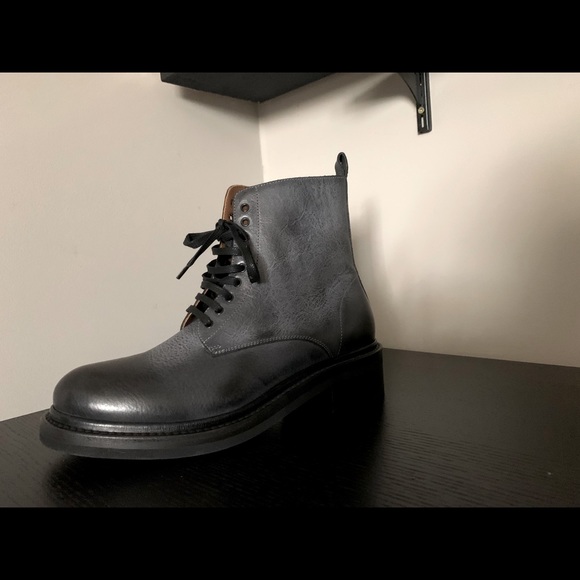 FRYE Alice Leather Combat Boots US Women’s size 10 - Picture 7 of 11